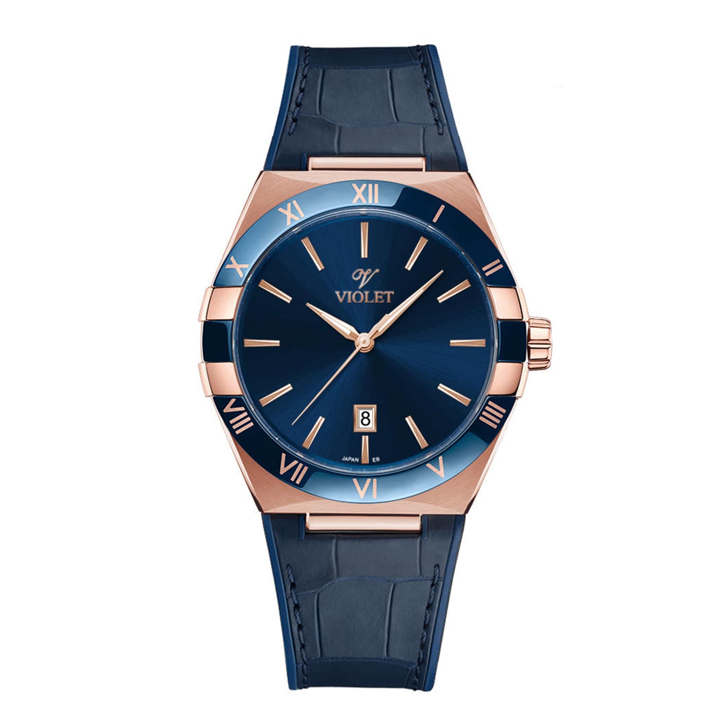 0616-2-1-min ساعت مردانه ویولت مدل 0616G/555