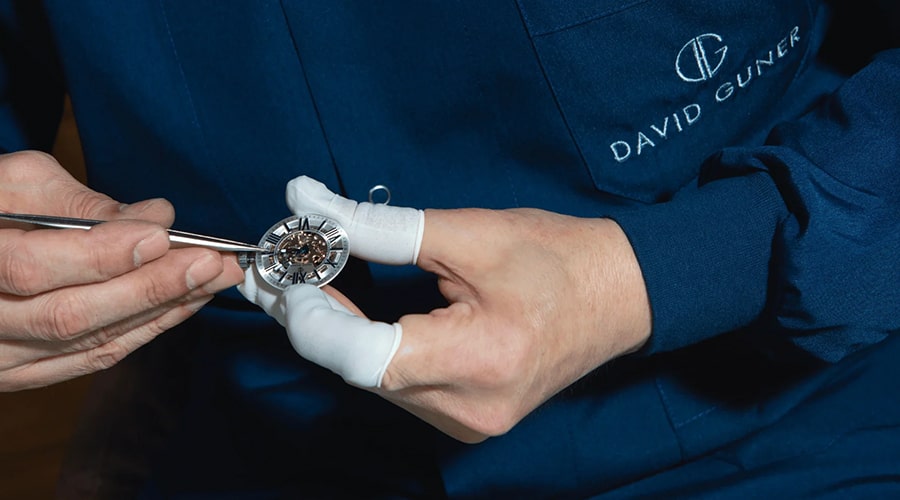 ساعت دیوید گانر اصل ساخت کجاست؟