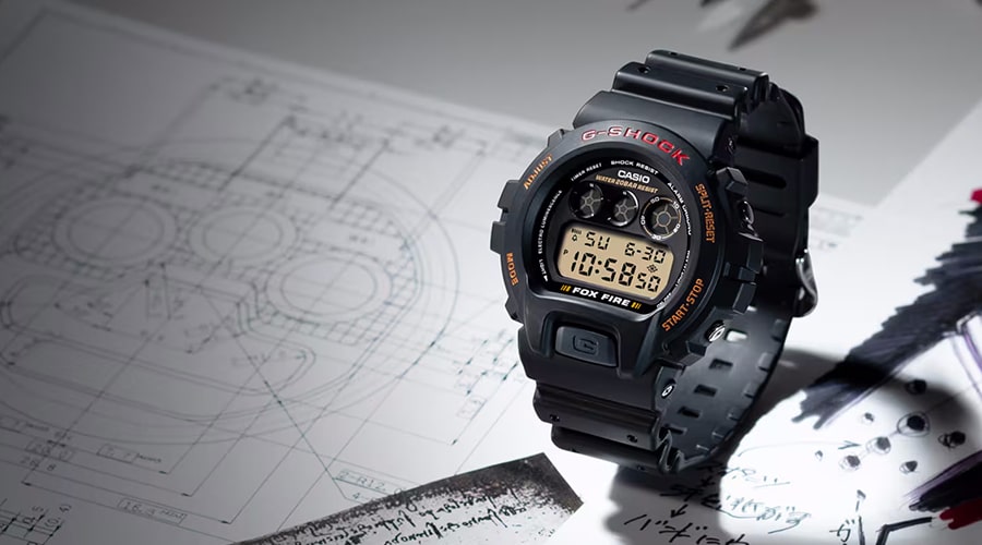 تکامل طراحی ساعت جی شاک