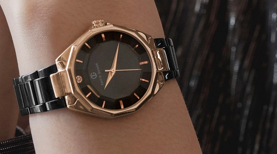 ساعت زنانه دیوید گانر: لوکس با طعمی مدرن